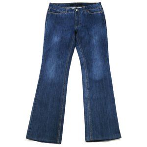 ESCADA SPORT Dark Wash Flare Leg Jeans